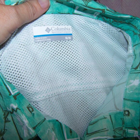 Columbia NWT Button Down Short Sleeve Fishing Shirt Sz M - Picture 8 of 9